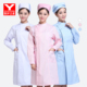 女白色娃娃领护士工作服定制白大褂 短袖 医护之星护士服秋冬款 长袖
