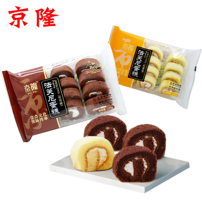 京隆克法芙尼蛋糕瑞士卷软面包
