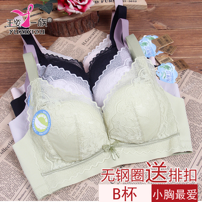 玉姿一族聚拢无钢圈无侧骨文胸