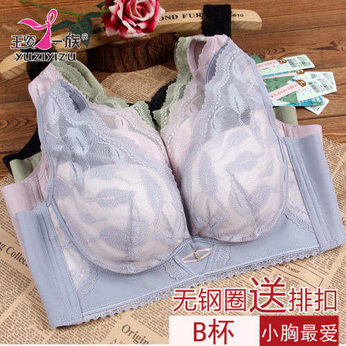 玉姿一族聚拢B杯中厚无钢圈文胸