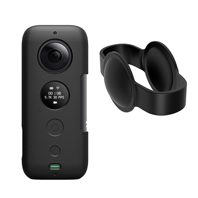 适用Insta360ONE X运动相机oneX2保护套硅胶套机身镜头保护壳配件