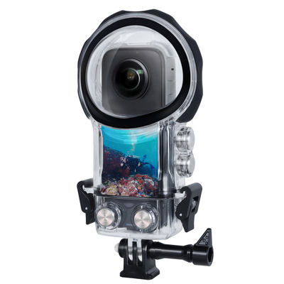 适用影石insta360x3潜水壳全景运动相机防水壳OneX3潜水保护套件