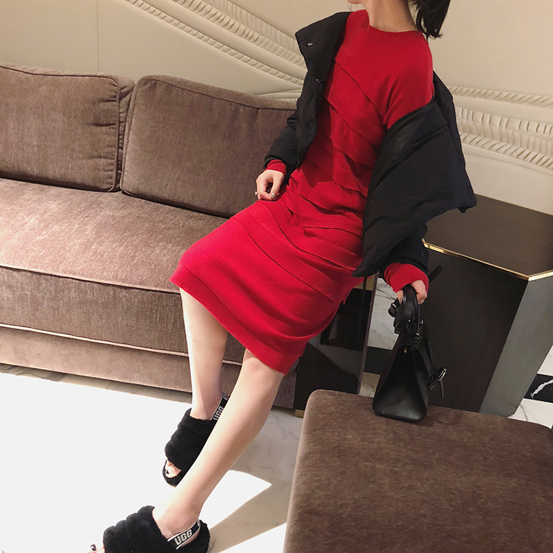 【leomami】秋季新款蛋糕女孕妇