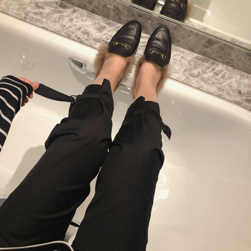 LeoMami孕妇裤子设计感休闲显瘦