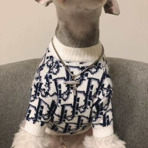 Одежда для собак FZL, осень и зима плюс бархат, плюшевый бой Dour Xuenari маленький и средний свитер для собак и домашних животных с кошками