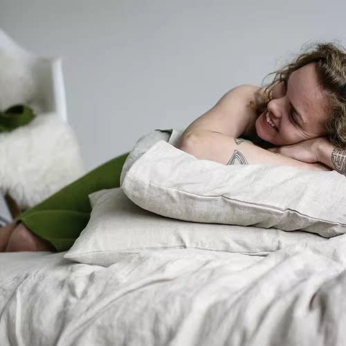 100%纯汉麻舒适透气床单