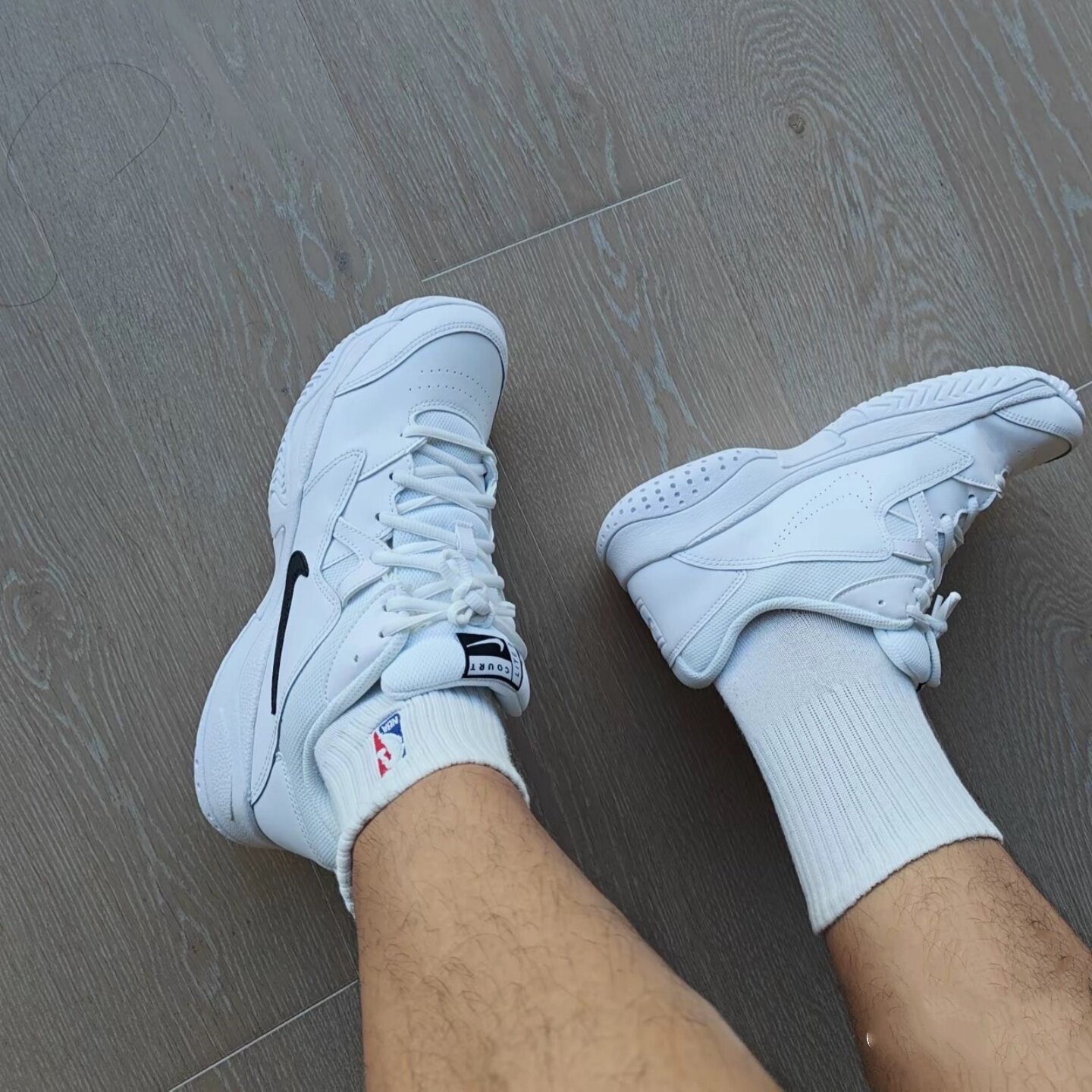Nike Court Lite 2 防滑耐磨 轻便透气 舒适运动 硬地球场 网球鞋