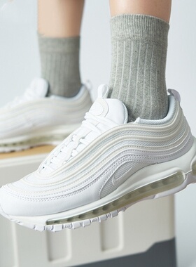 Nike Air Max 97 气垫减震 子弹 全掌舒适透气防滑耐磨复古跑步鞋
