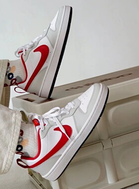 Nike/耐克 Court Borough 2 板鞋 复古时尚支撑 舒适百搭运动休闲