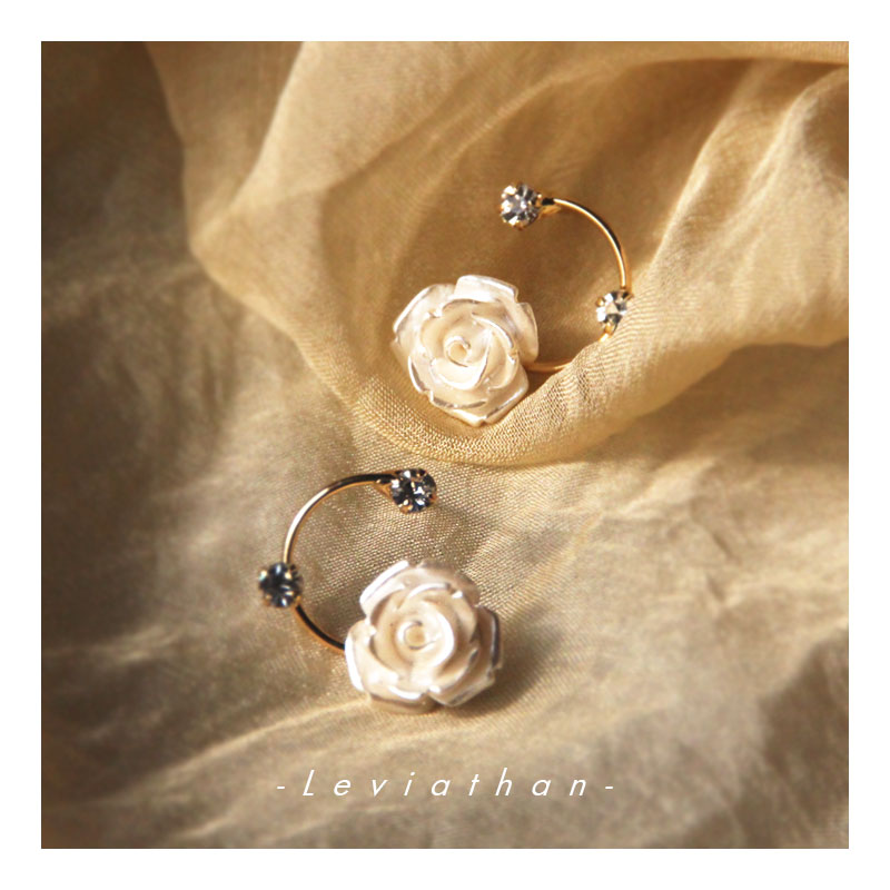「leviathan」玫瑰仙vintage耳钉