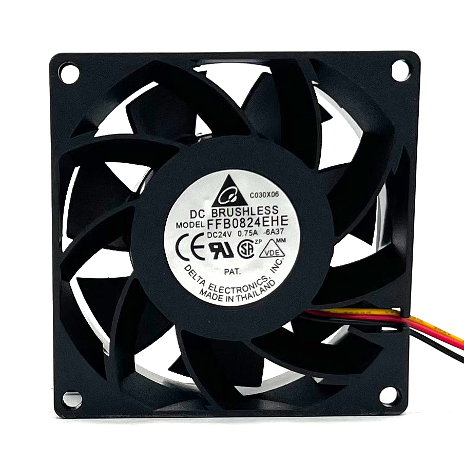 原装 台达 FFB0824EHE 8038 24V 0.75A 变频器风扇 大风量风扇