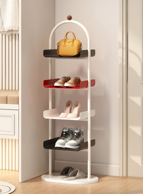鞋架家用门口多层小型鞋架子高级感入户门不占空间防尘鞋子收纳架