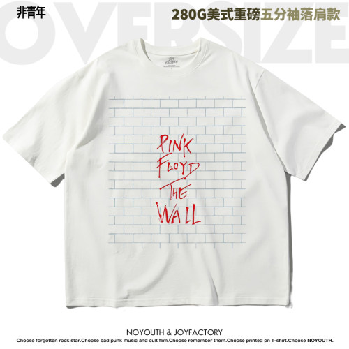 280克五分袖迷墙oversizet恤