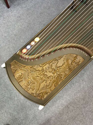 爱琴海九龙吟精雕古筝