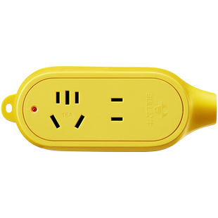 公牛大功率插排不带线单插座16A插板16安排插4000W大孔单个拖线板