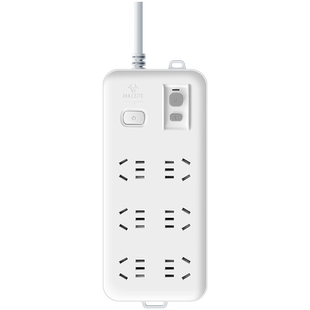 公牛插座接线板插线板插排漏电保护插座 六孔3米新国标儿童保护门