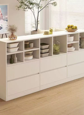 沙发背柜靠山柜横厅后背长条桌储物柜餐边柜一体定制书架客厅边柜