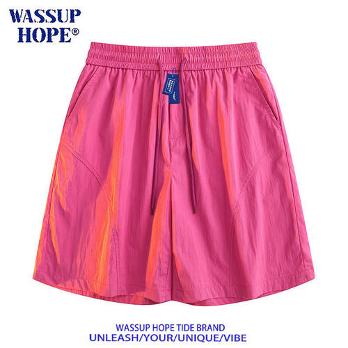 WASSUPHOPE短裤男女2026新款夏