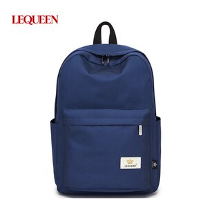韩国LEQUEEN新款金希澈同款男双肩包女背包潮版中学生书包电脑包