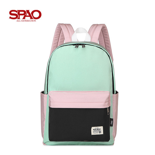 韩版双肩包休闲书包电脑包