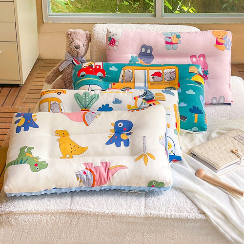 韩国儿童枕头按抚豆豆枕四季通用