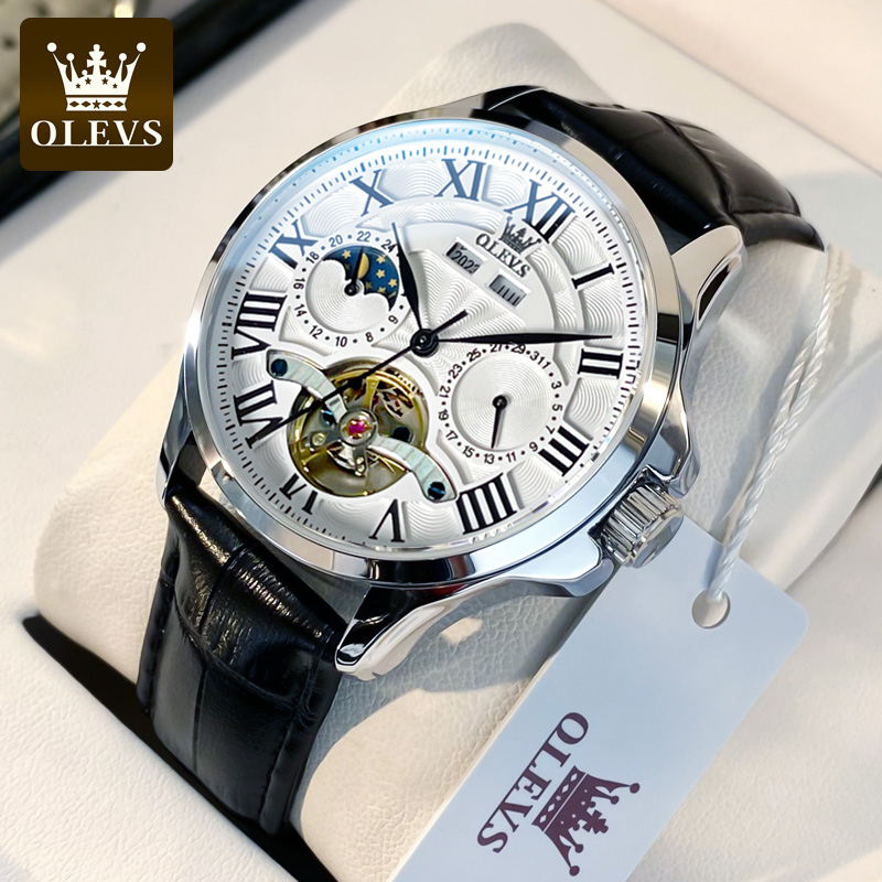 张智霖同款正品时尚机械男表