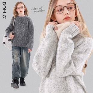 女童毛衣26秋季新款儿童针织衫大童外套青少年打底衫上衣女孩童装