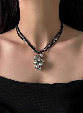 【2026年新款】黑色多层串珠