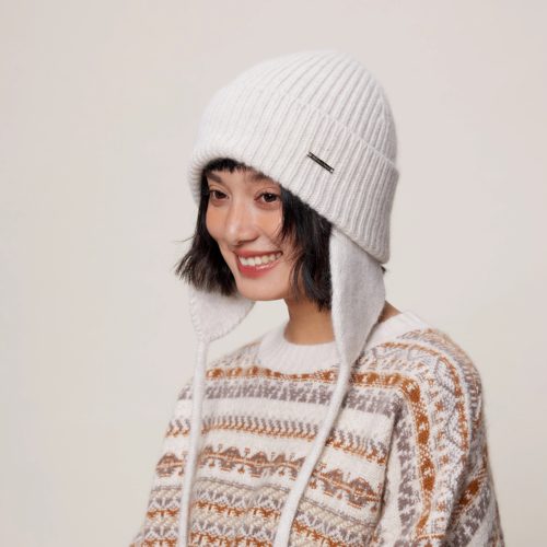 【新款推荐】韩系羊毛绒针织帽子