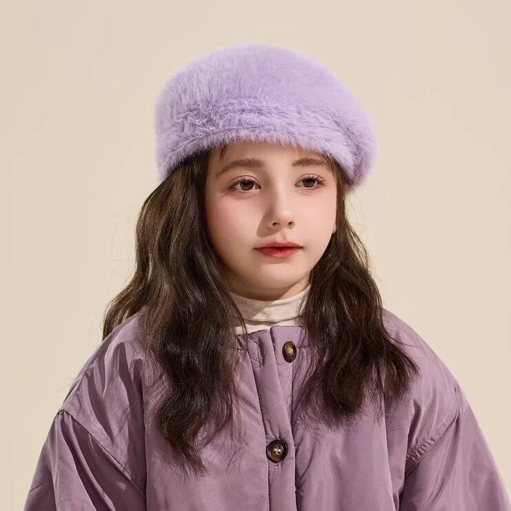 【可爱百搭】儿童保暖毛绒帽子