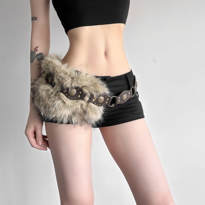 【亚太风】拽姐辣妹拼接腰带