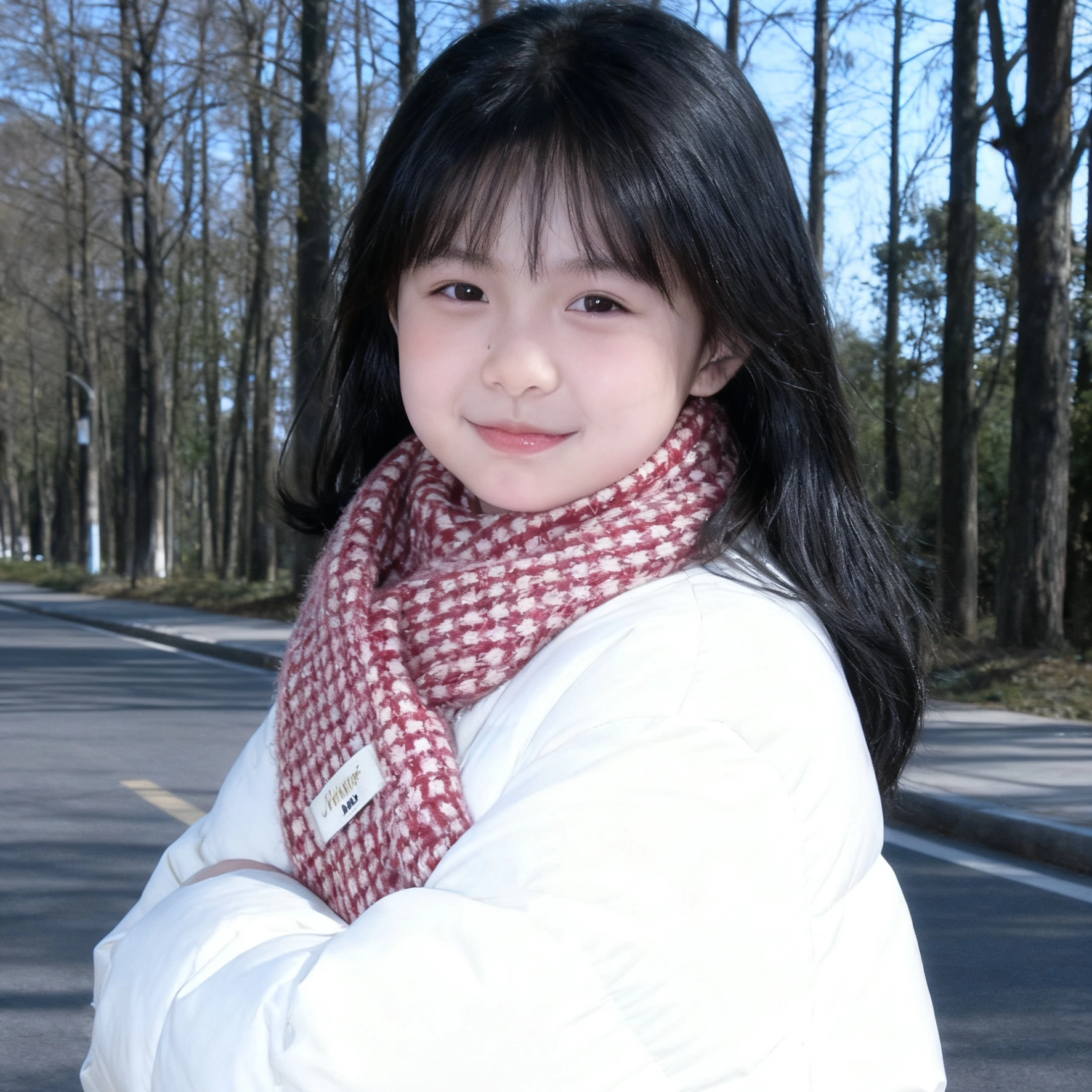 【新品热销】保暖显白儿童围巾