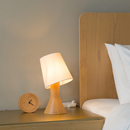 本来设计小烧杯台灯 饰灯复古氛围小夜灯 卧室床头灯原木风台灯装