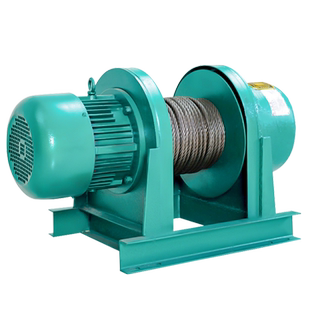 沪工 一字卷扬机2吨1吨3吨5T电动葫芦牵引船用建筑吊机起重机380V