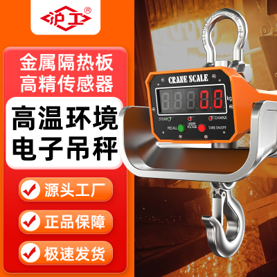 沪工耐高温电子吊秤冶炼厂用