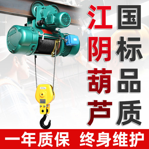沪工钢丝绳电动葫芦行吊起重机