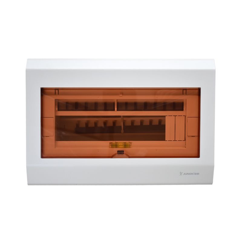 俊朗配电箱V8+强电箱盒暗装13位16路19位22位铁底空气开关盒家用