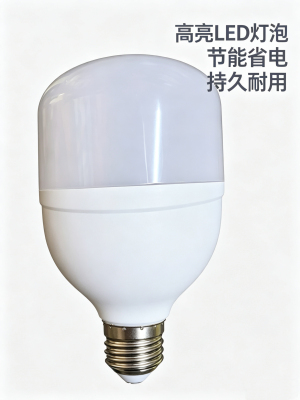 LED白钻超亮节能led螺口灯泡光源护眼无频闪大瓦数家用商业工厂