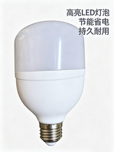 LED白钻超亮节能led螺口灯泡光源护眼无频闪大瓦数家用商业工厂