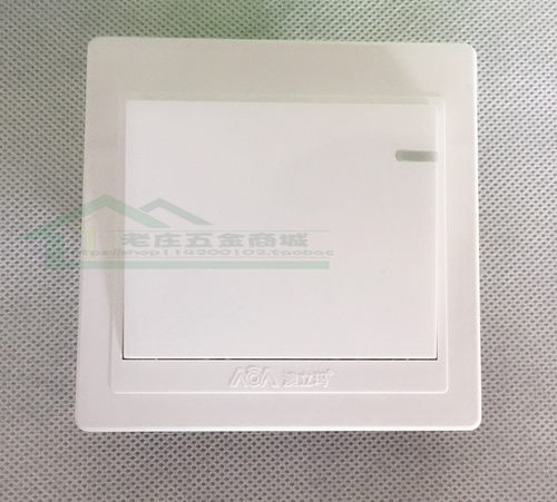 墙壁明装单控开关