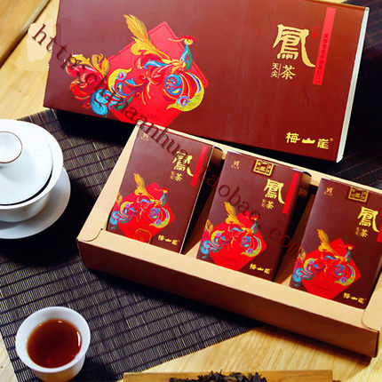 梅山崖湖南安化黑茶天尖五年陈茶叶礼盒装160g散茶袋泡茶直泡天尖