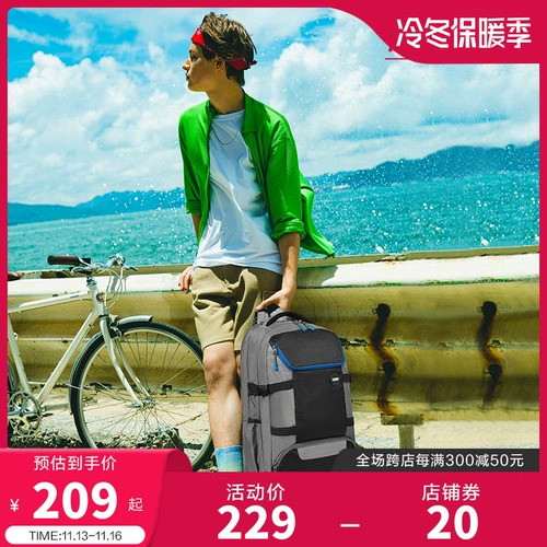 Вместительный и большой рюкзак, износостойкая спортивная сумка для отдыха