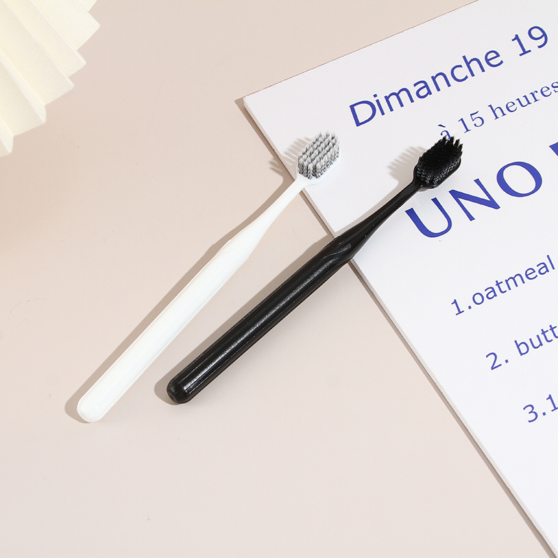 熙美诚品牙刷舒适洁齿螺旋丝牙刷单支成人软毛护龈宽头细毛家用