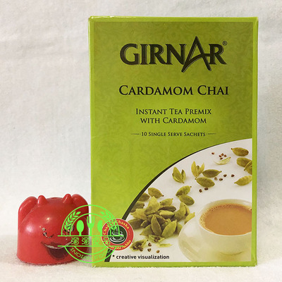 INDIAN FOOD 印度食品 GIRNAR CARDAMON CHAI 豆蔻奶茶 茶包