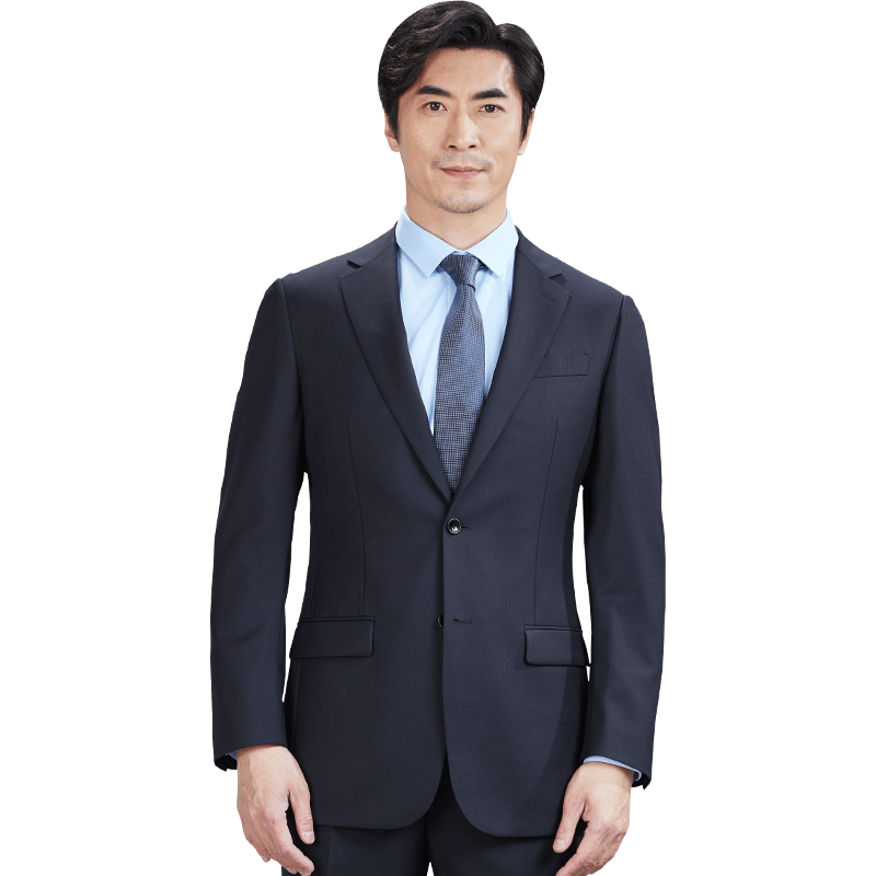 红都商务正装羊毛新郎结婚礼服