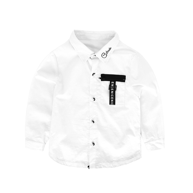 Chemise garcon à manche longue - Ref 2074760 Image 3
