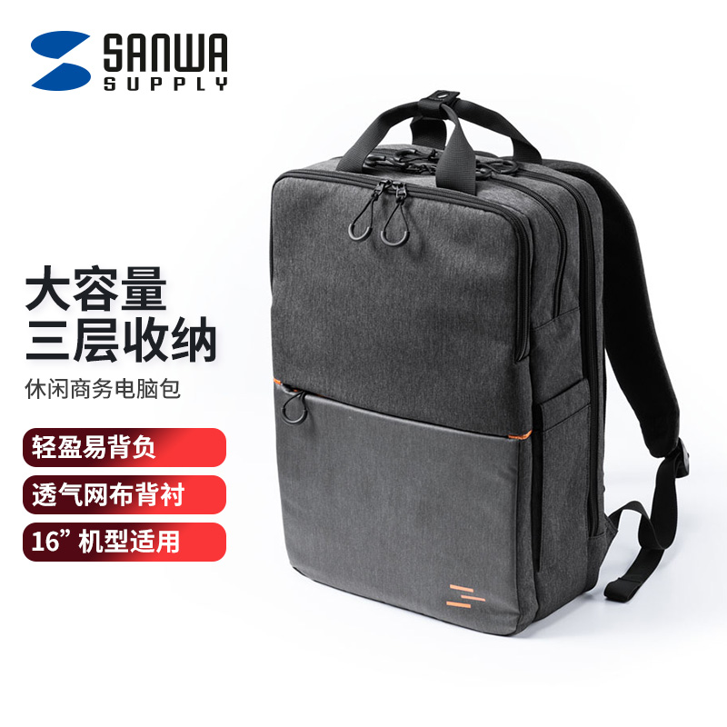 山业休闲男女双肩包时尚设计