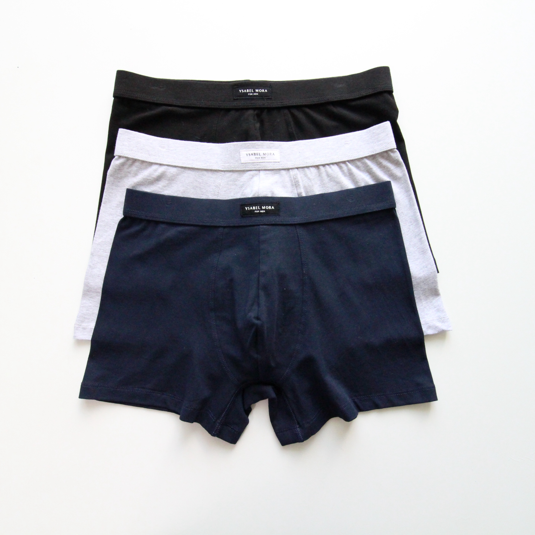 男士平角裤棉质舒适透气简约自然