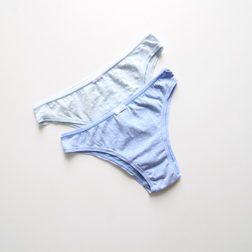 女士三角裤棉舒适透气毛圈裆碎花