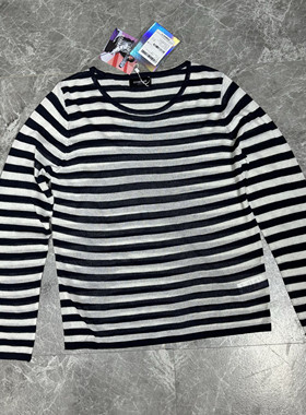 11.16OTH.. 春夏秋条纹薄款针织衫慵懒感叠穿上衣